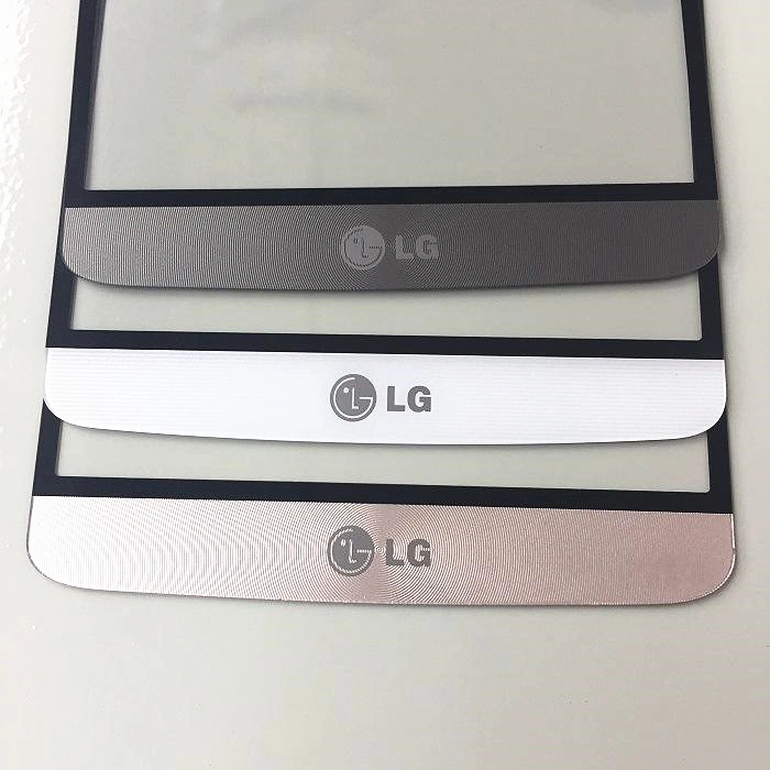 Brand LG Phone Tempered Glass Cover Lens Sample Design and Processing Size Customizable