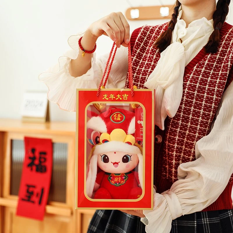 Yanxiannv Wholesale Love Dolls Customized Chinese Dragon Doll Company Gift I Annual Meeting Gift Birthday Gift