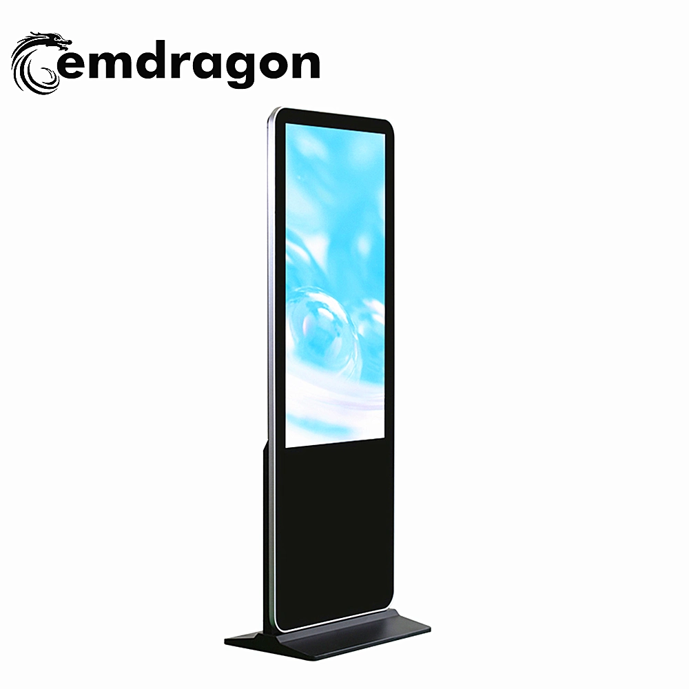 Standing Digital Signage 43 Inch Digital Advertising Display Screens Indoor Digital Signage Advertising Balloon Touch Screen All in One PC LCD Display