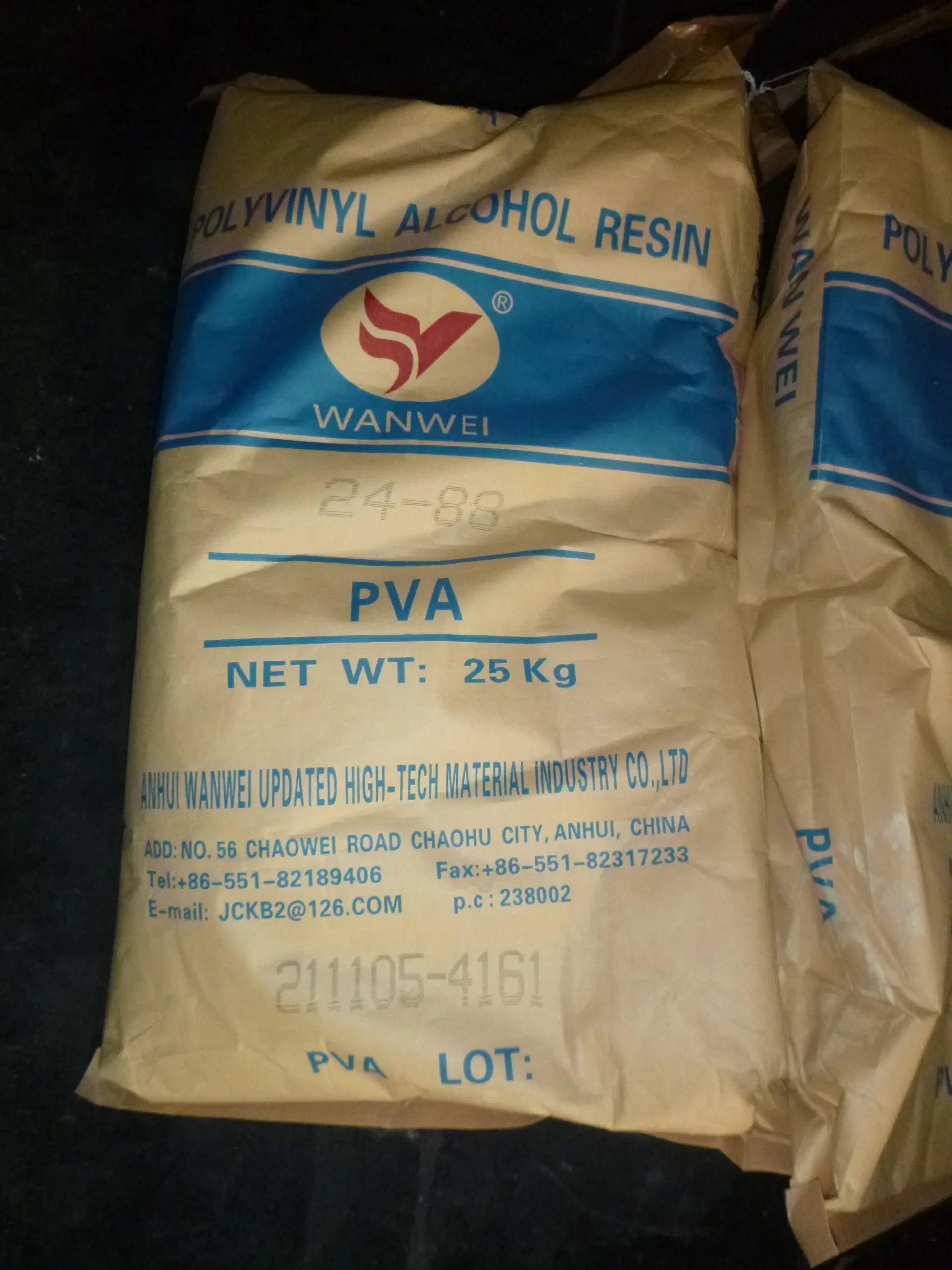 Polyvinyl Alkohol/PVA CAS-Nr.: 9002-89-5 mit konkurrenzfähigem Preis