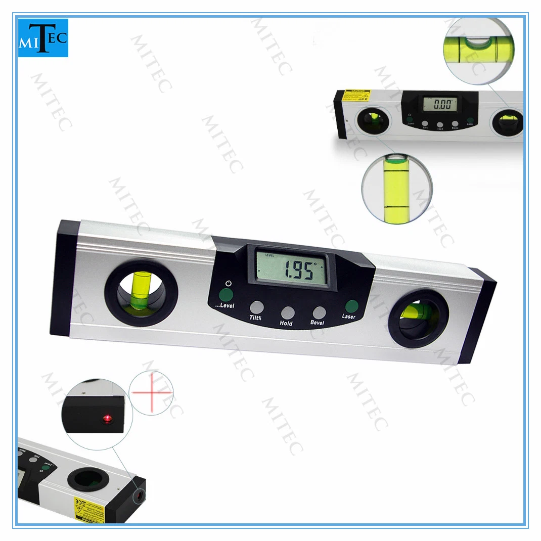 High Precision Bubble Laser Digital Spirit Level 24" 600mm