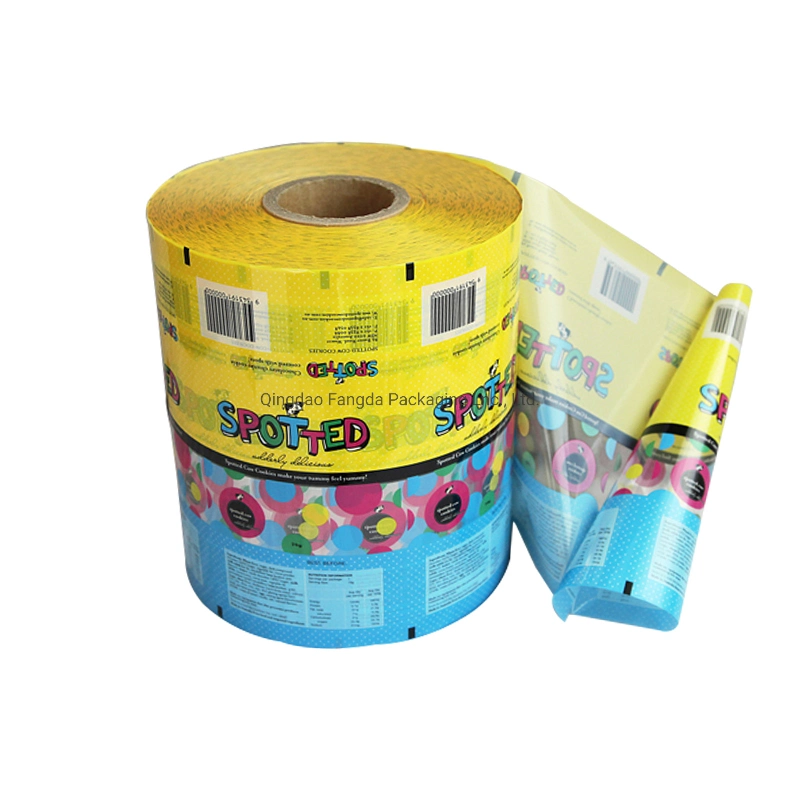 Plastic Foil Flexible Food Packaging Materials Roll Stock Film