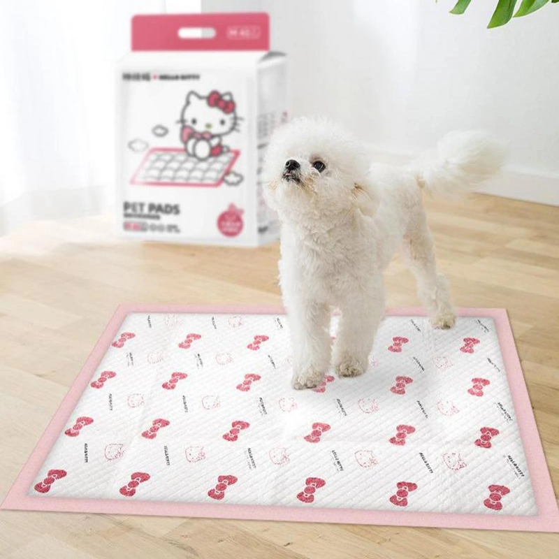 Hello Kitty Joint Pet Diaper Pad Thickening Deodorant Absorbent Pad Cat Diapers Dog Diapers