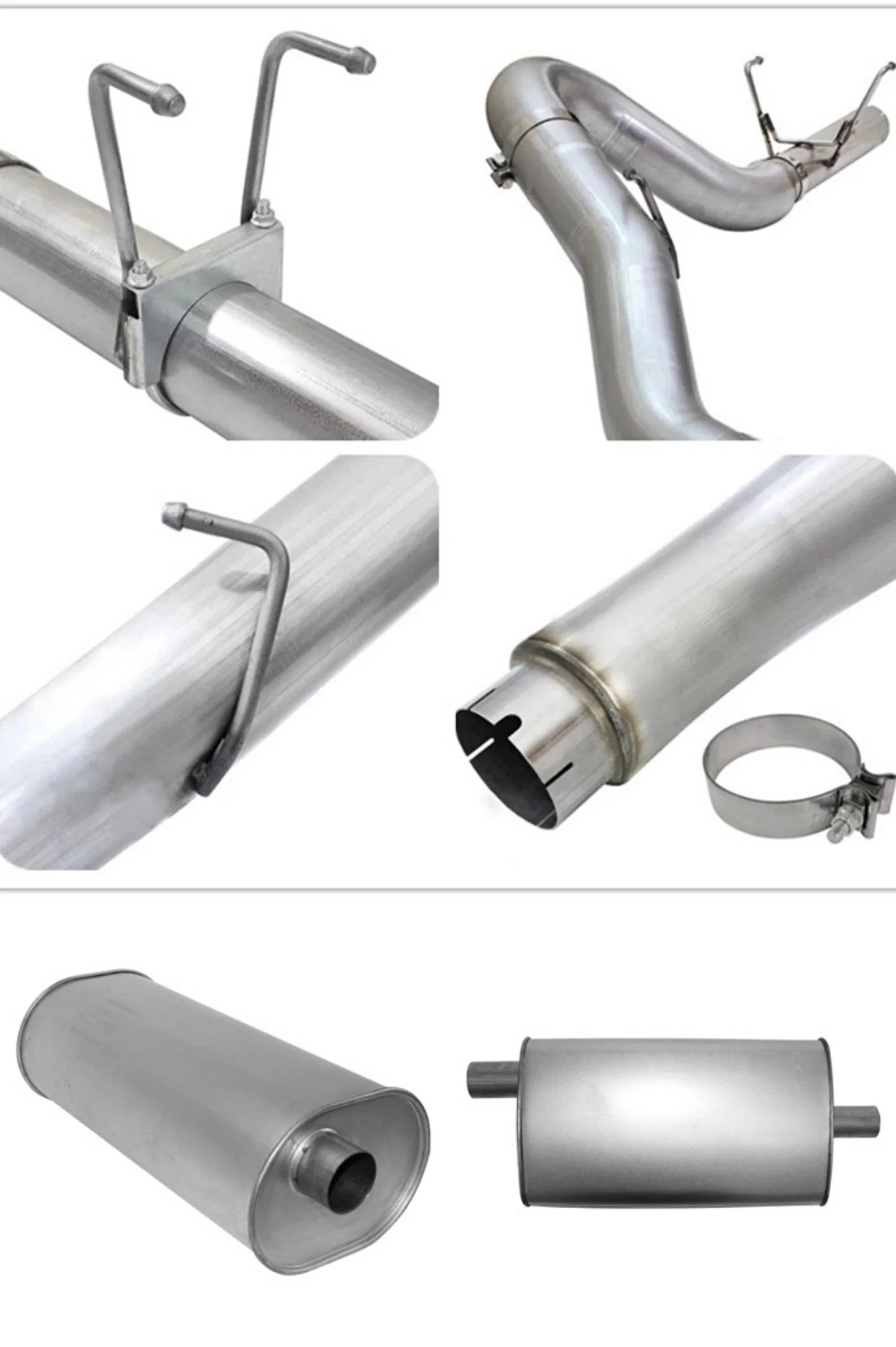 Dx53D As80/120 Aluminized Steel/440/439/409 Stainless Steel /Galvanized Steel Pipe Echaust Steel Pipe/Tube