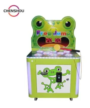 Máquina de jogo de kid Game Arcade com martelo operada por moeda para criança Bater com Hammer Whack uma máquina de jogo de resgate de Mole