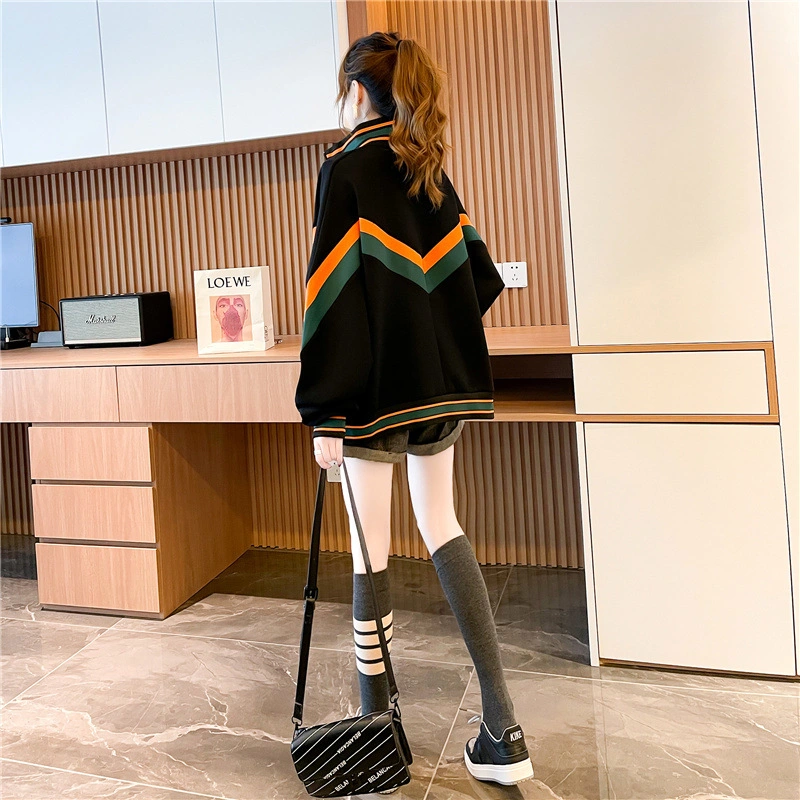 New Design Niche Stand-up Collar Cardigan Loose Slim Sweater Women