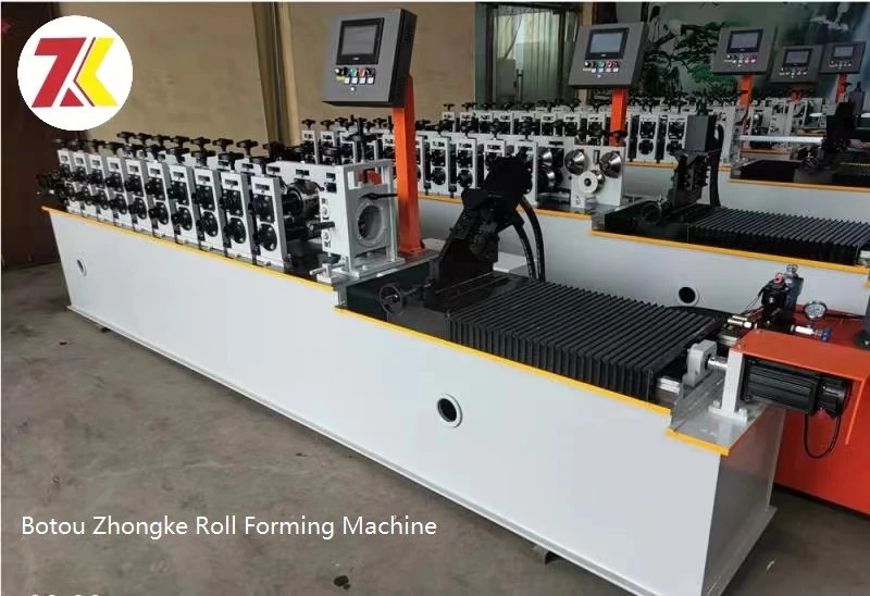 China Zhongke Industrial Gauge Steel Framing Small Light Keel Roof Sheet Roll Forming Machine Used for Factory Construction and House Bearing Structure