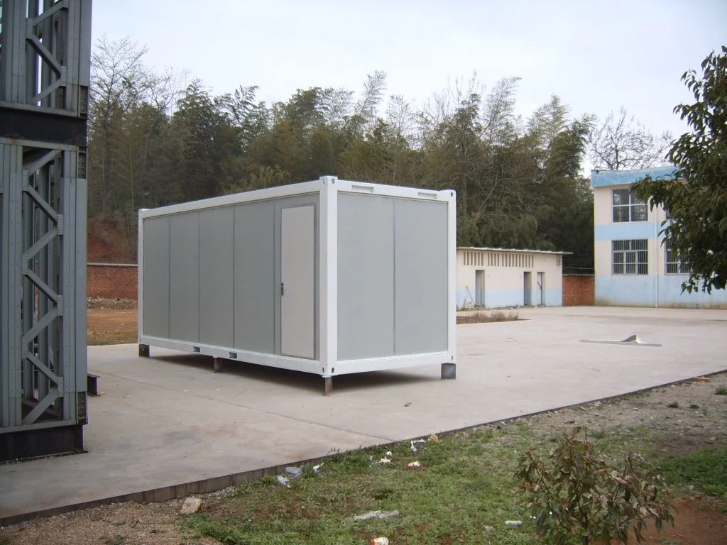 Prefabricated Light Steel Portable Houses, 20FT Container House/Knock Down System