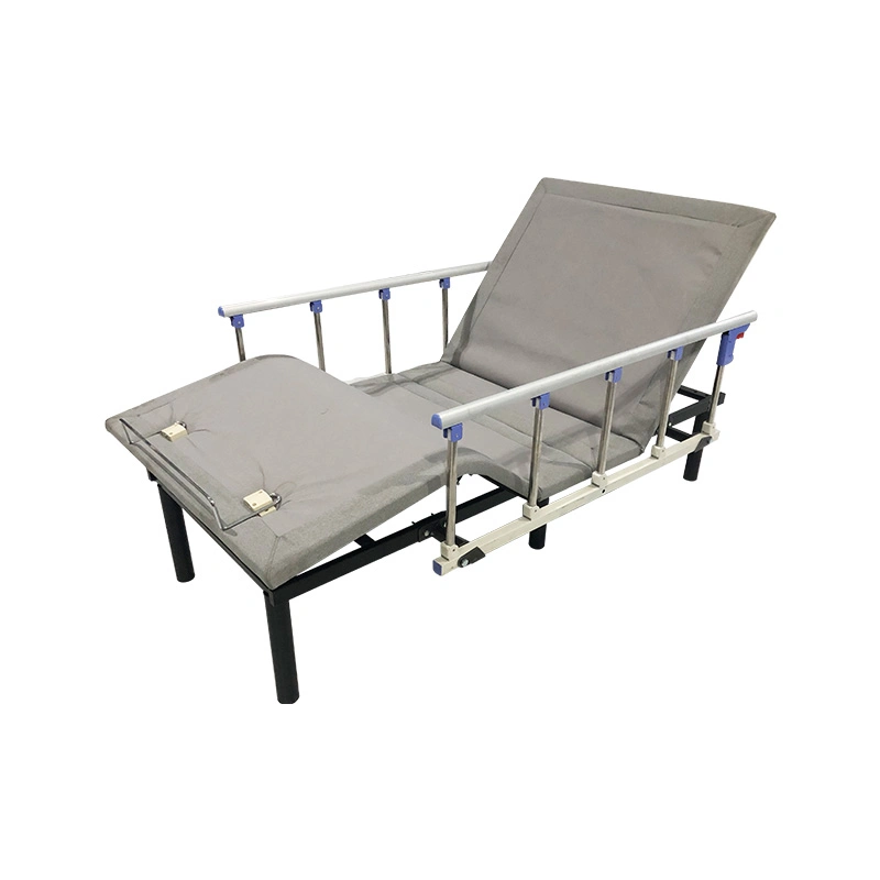 Colchón impermeable con barandillas de enfermería del Hospital Medical ajustable ajustable cama plegable cama de masaje colchón