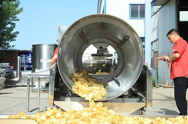 Industrial Fried French Fries Making Machine Potato Chips Production Line Price