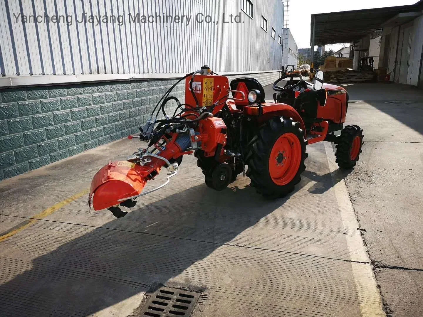 Hydraulic Inter-Row Cultivator Weeder for Orchard Vineyard Under Tree Working