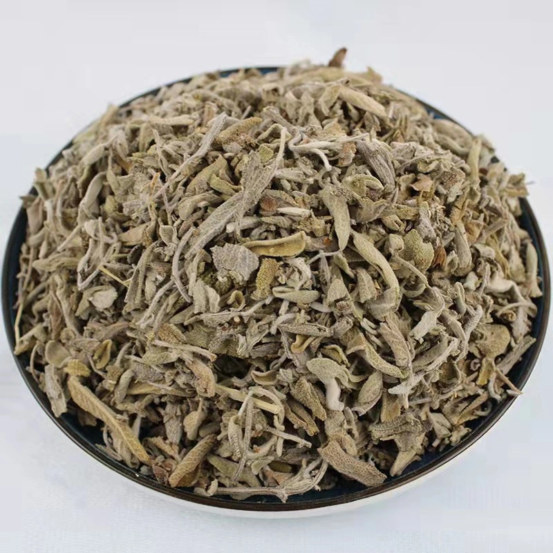 Shu wei cao grueso blanco suelto sage emborronar hojas hoja de té de salvia seca para la venta