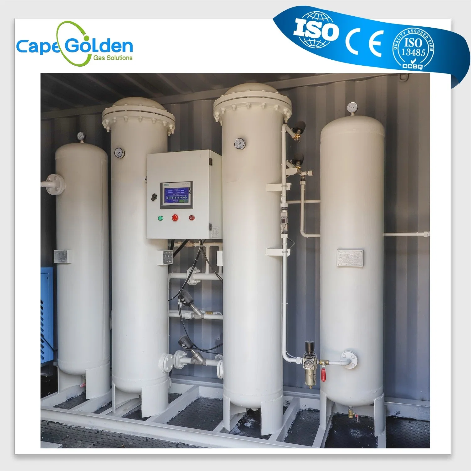 Psa Medical Oxygen Gas Generation Cylinder Filling Plant with CE/ISO