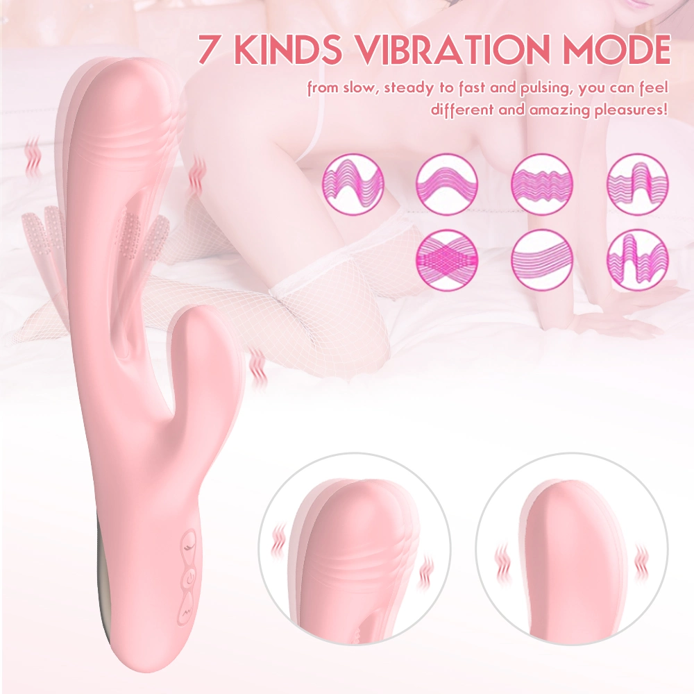 Mujer silicona Sexo juguete mejor Fabricante impermeable 10 velocidad ticking Juguete sexual vibrador para mujeres