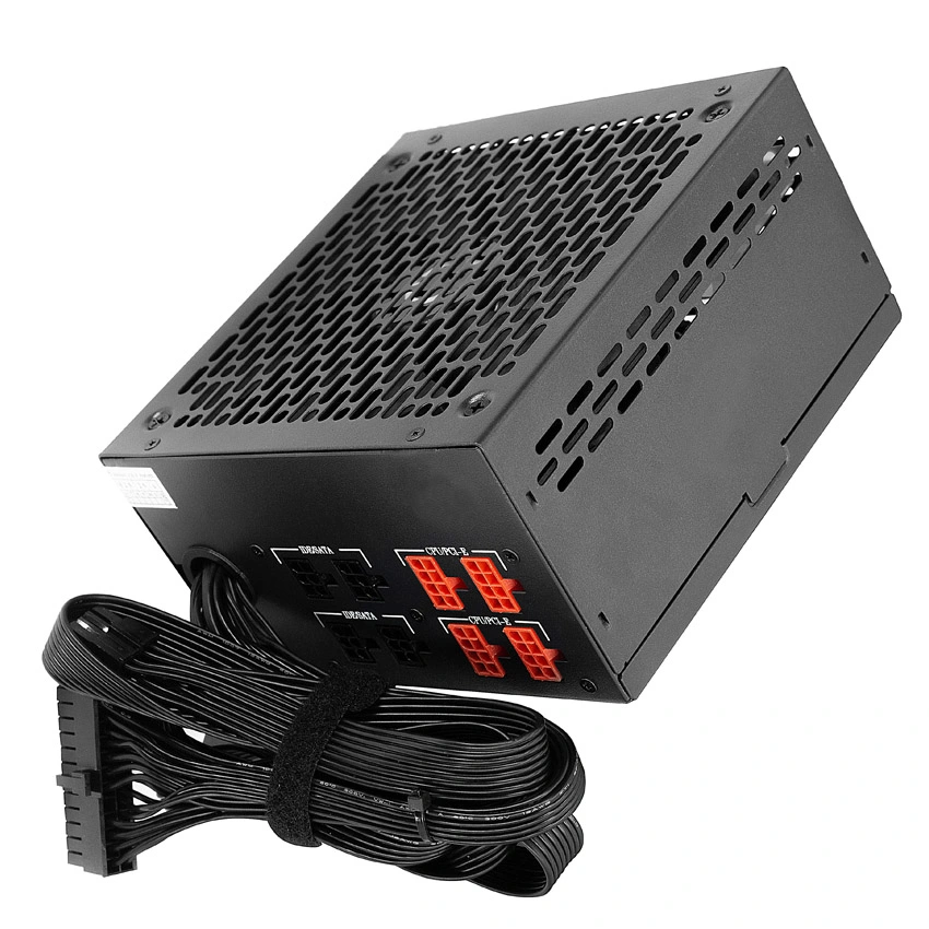 Full Modular ATX Power Supply PSU 80+ Bronze Computer Power Supplie for Gaming Case