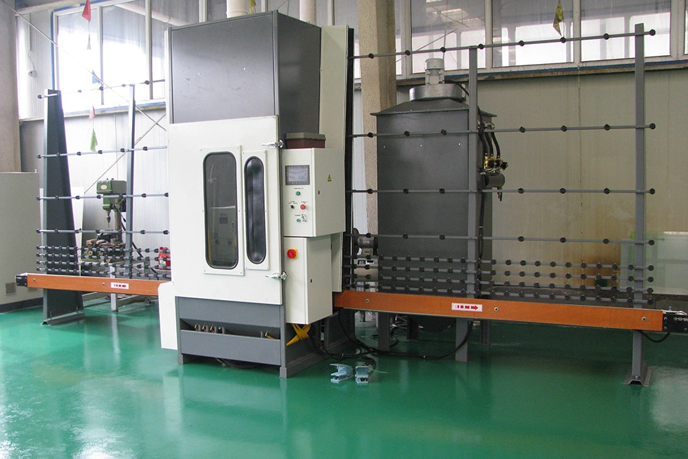 Vertical Glass Sandblasting/Sandblaster Machine with CE Qualification