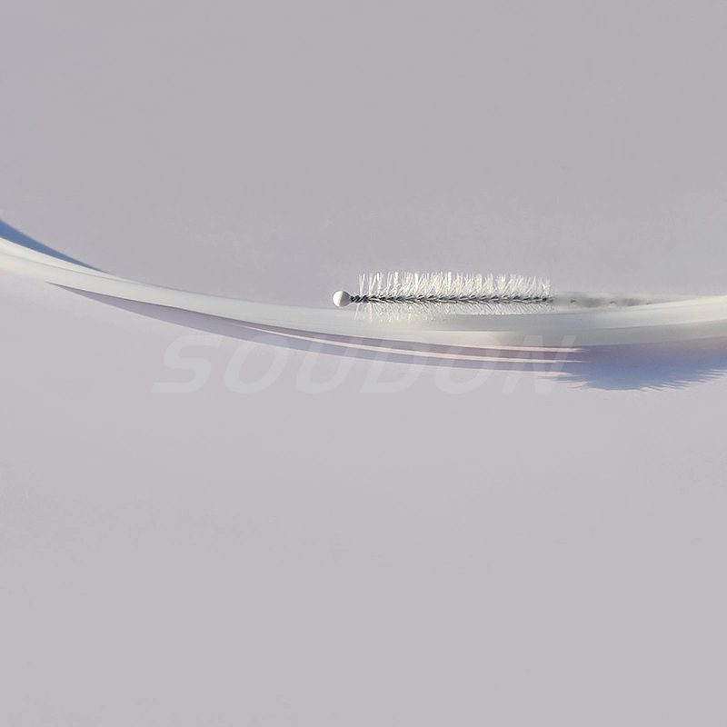 Disposable Endoscopic Cleaning Brush From China Soudon Manufature 20*20mm