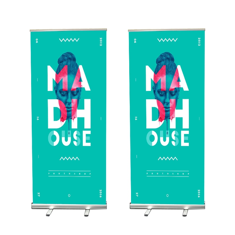 Roll up Banner Free Printing Roller Banner Pop up Banner Stand for Display