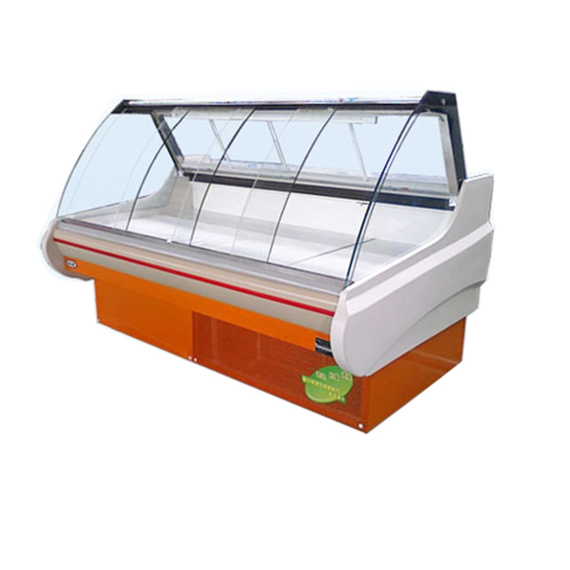 Supermarket Refrigerator Showcase Cooked Food Display Counter Deli Display Fridge for Sale