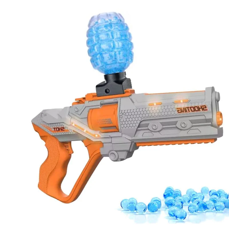 Juego de tiro al aire libre eléctrico bola de gel pistola de Blaster salpicaduras automáticas Bola Blaster agua Bead Gel agua bola armas de juguete