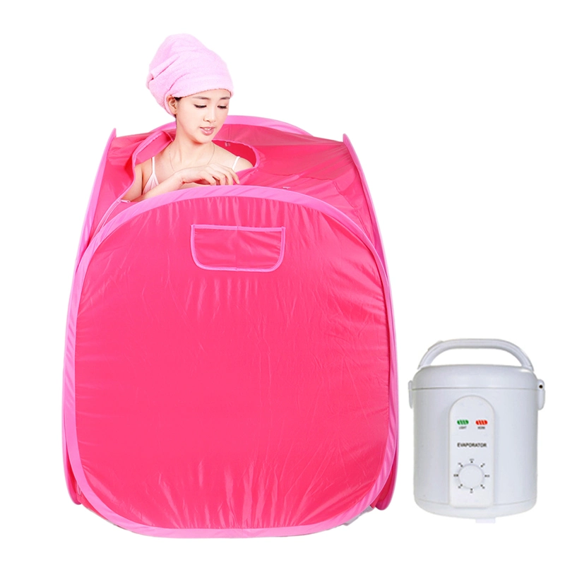 China Manufacturer Wholesale Price Family Full Colors One Person Portable Mini Steam Sauna Bathroom for One Person