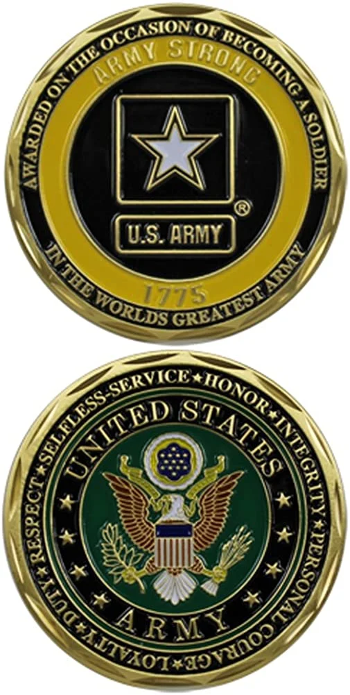 Liberty Display Souvenir Metal Military Customized Logo Eagle Promotion Gift Original Factory Low Minimum Quantity Coin
