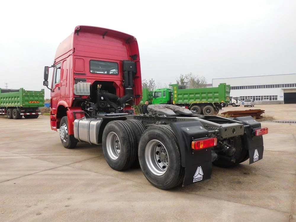 Sinotruck 6X4 utiliza HOWO tractor camión volquete Jefe Animadora