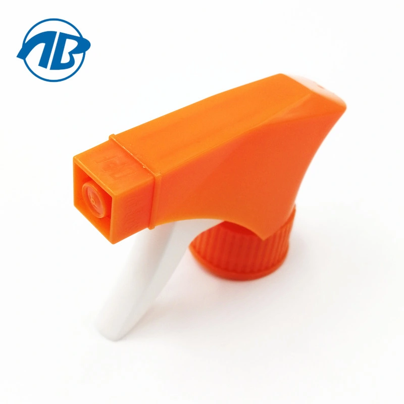 PP Garden Trigger Sprayer with White Normal Trigger and Orange Cover