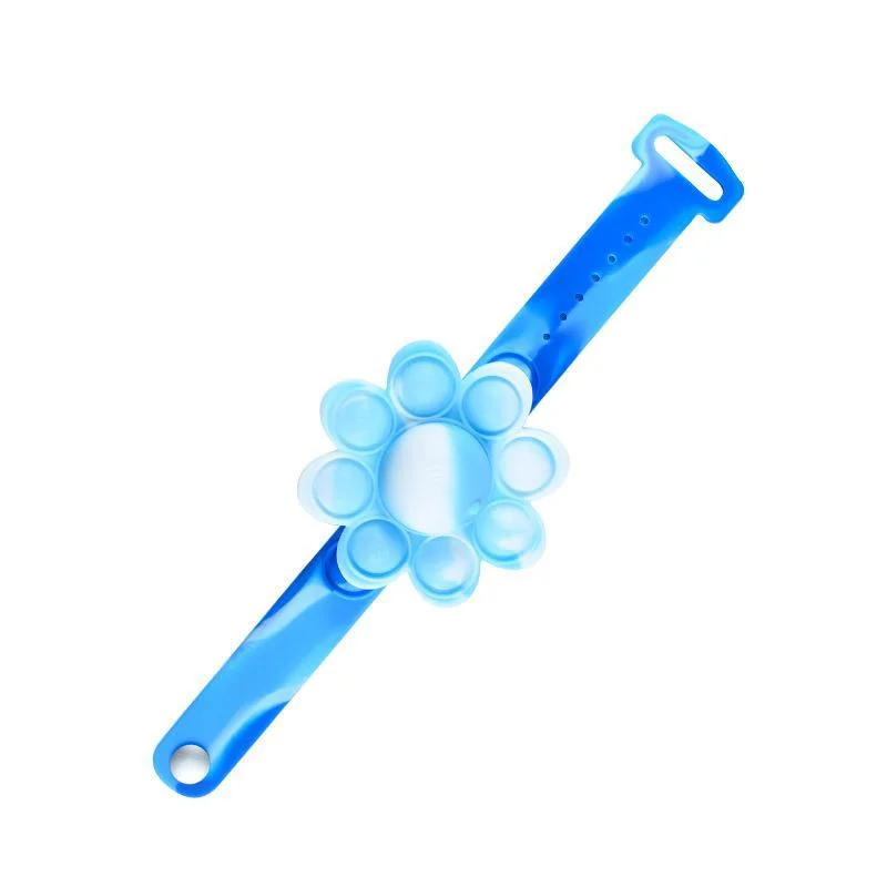 Factory Wholesale/Supplier Spinning Bubble Bracelet Bubble Bracelet Fidget Toys