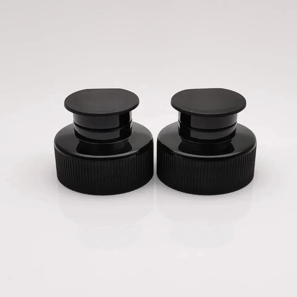 New Design 28 mm Flip Top Cap 28/400 High quality/High cost performance  Ribbed Bottle Cap