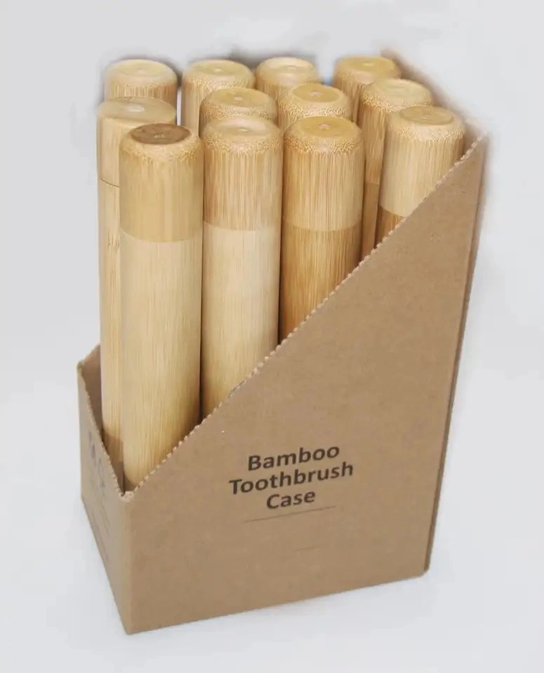 High quality/High cost performance  Tooth Brush 100% Natural Bamboo Eco-Friendly Bamboo Toothbrush Tube Case