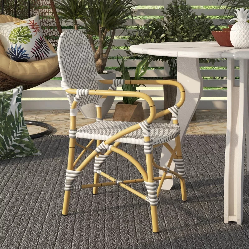 New Design Modern Restaurant Rattan Chair with Different Color