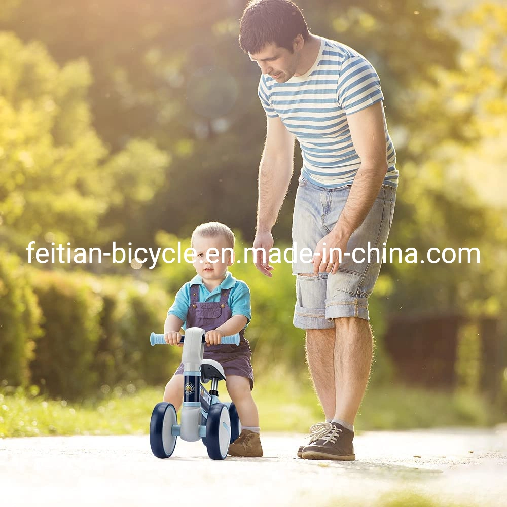 Los niños bicicleta bebé recién Ciclo de equilibrio de los niños de 4 ruedas Moto Mini bebé el primer coche