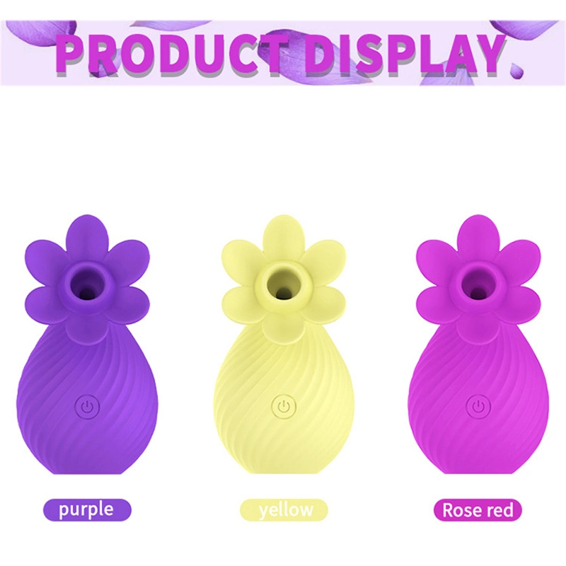 Hot Selling Nipple Sucking Rose Vibrators for Women