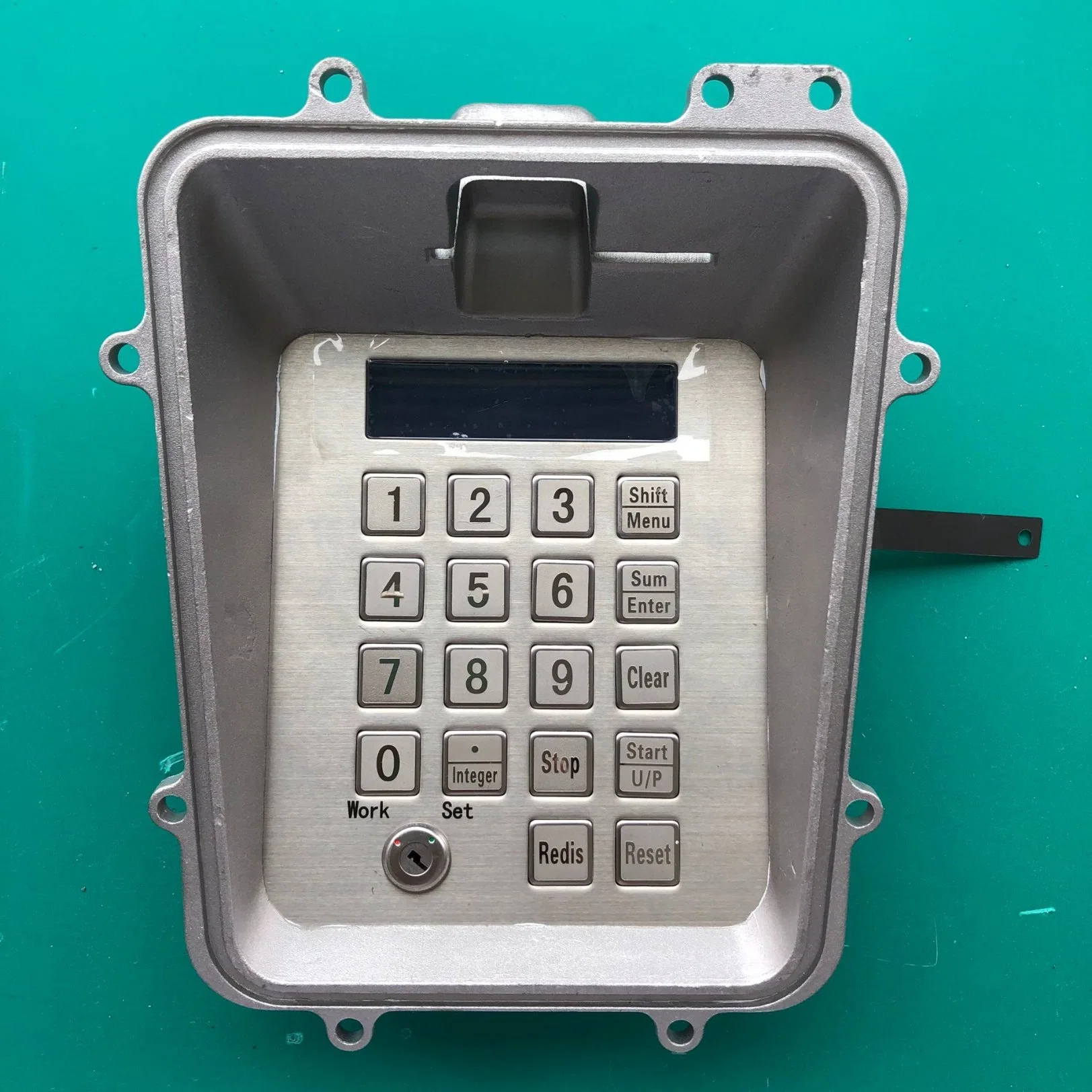 Fuel Dispenser Stainless Steel Metal Keyboard Keypad