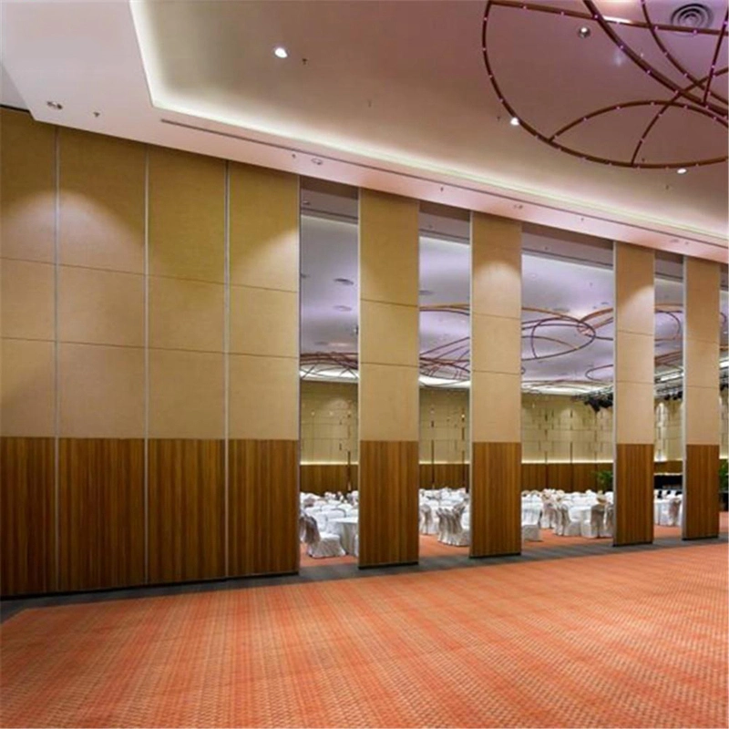 Banquet Hall Operable Demountable Modern Aluminum Door Partition Profile