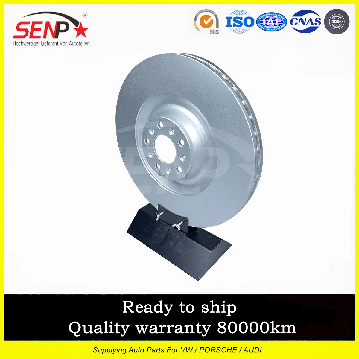 OEM 3W0 615 301 K Senp High quality/High cost performance  Auto Parts Brake System Front Brake Disc 405mm for Bentley Continental Gt 04- 3W0615301K