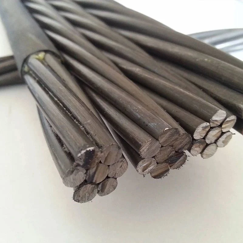 Galvanized Steel Wire ASTM a 475 Class B Stay Wire Cable De Acero 3/8 PARA Retenda, Diametro 1/4, 5/16 Hollow Core Steel Cable/Wire Rope/PC Strand 6mm Stainless