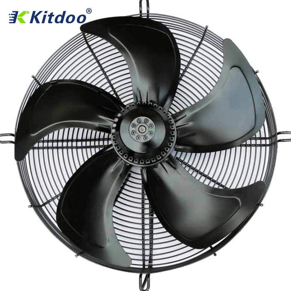 200mm-900mm AC EC DC Axial Fan Impeller Kunststoffklingen Kühlung Wasserdichte industrielle 300mm Axialdurchfluss-Lüfter mit hohem Volumen 220V