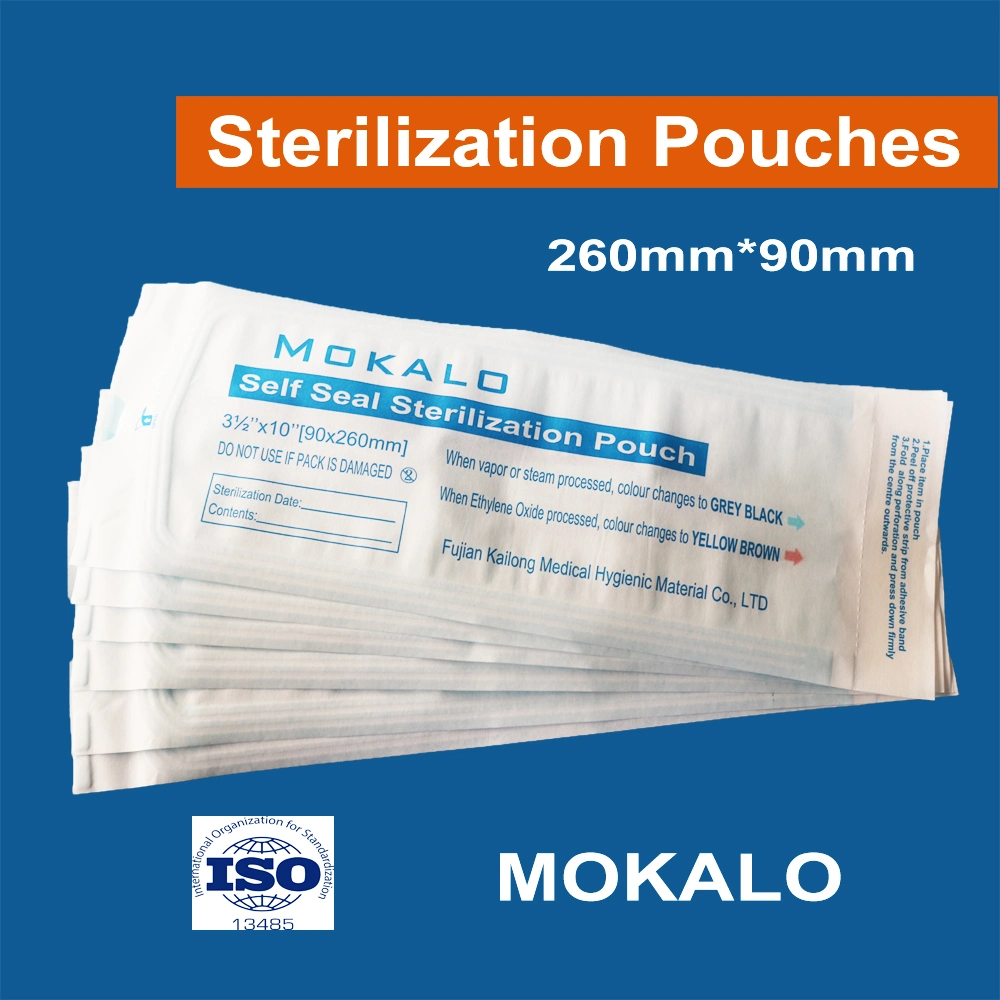 Disposable Medical Use Self Sealing Sterilization Pouches