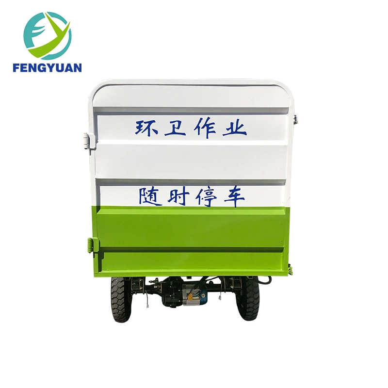 Fengyuan Waste Motorcycle Mini Electric Tricycle Garbage Dumper Truck