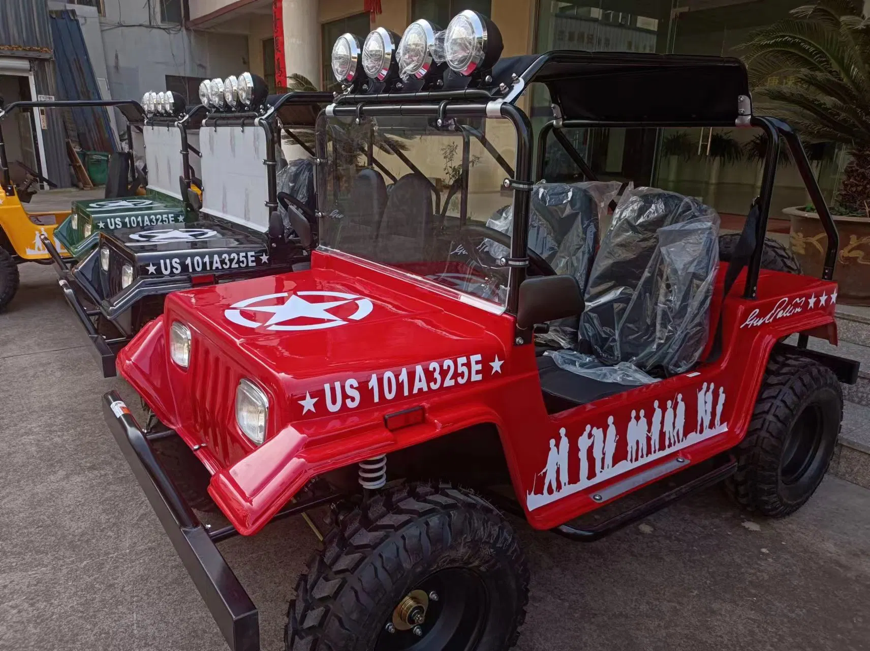 Suyang 150cc Mini Jeep Tourism Sightseeing Car Leisure Golf Cart