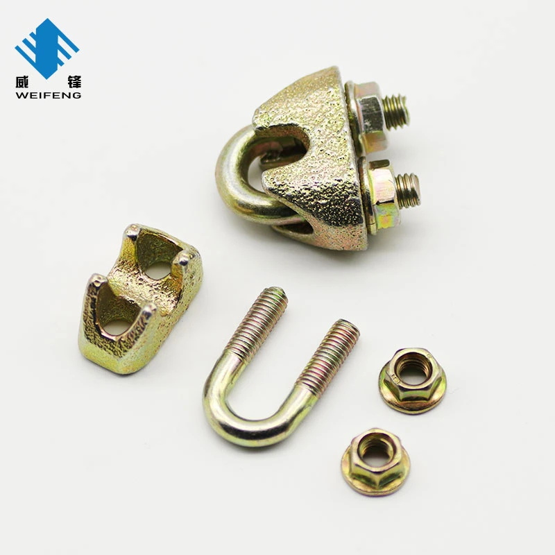 Forged Wire Rope Terminals Heavy Duty U. S Type Clevis Slip Hook with Heatment