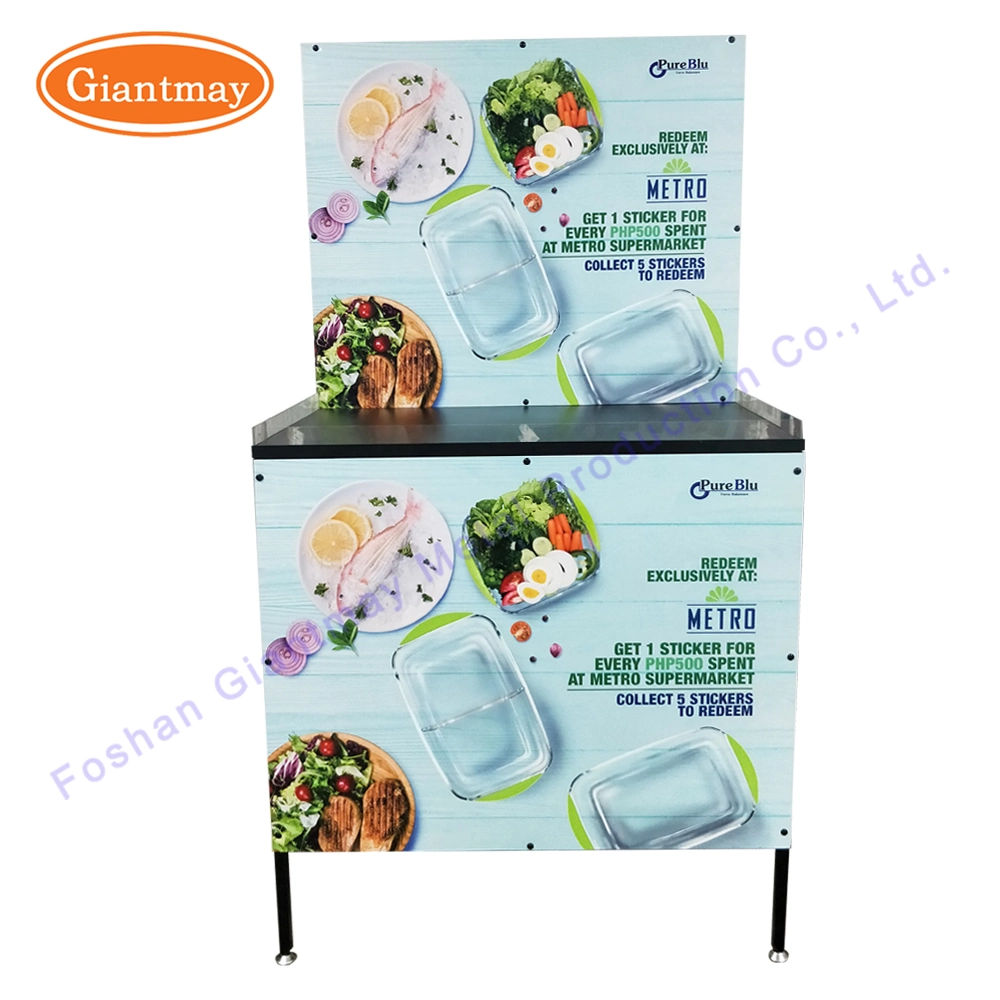 Giantmay Advertising Shopping Centers Exhibition Promotion Table Rack Display Promotion