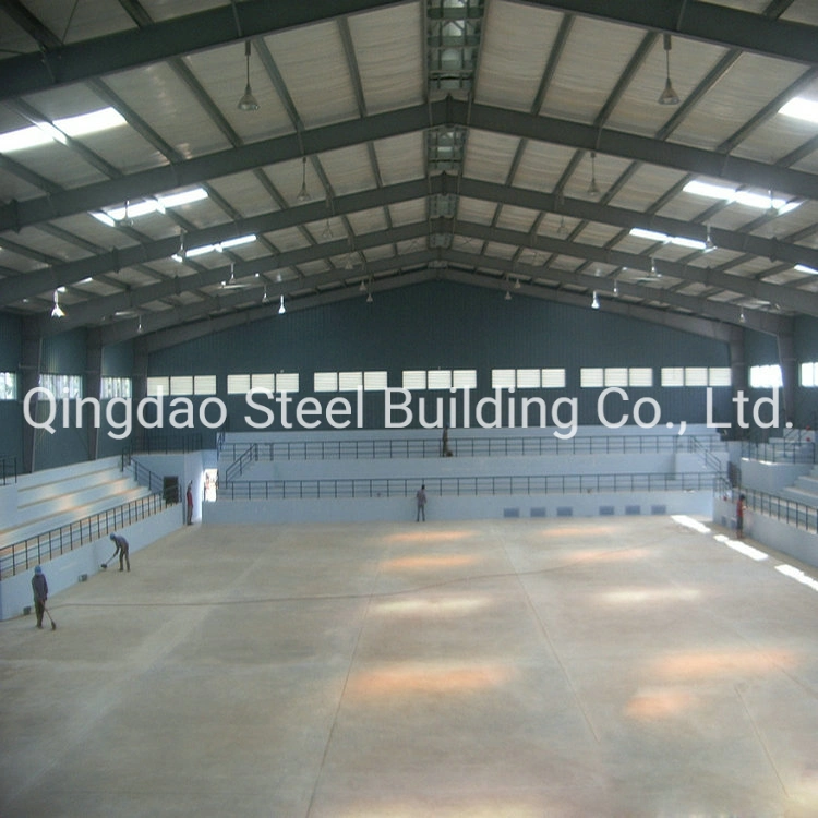 Verzinkte Struktur Aus Stahl Sport Court Steel Rahmen Badminton