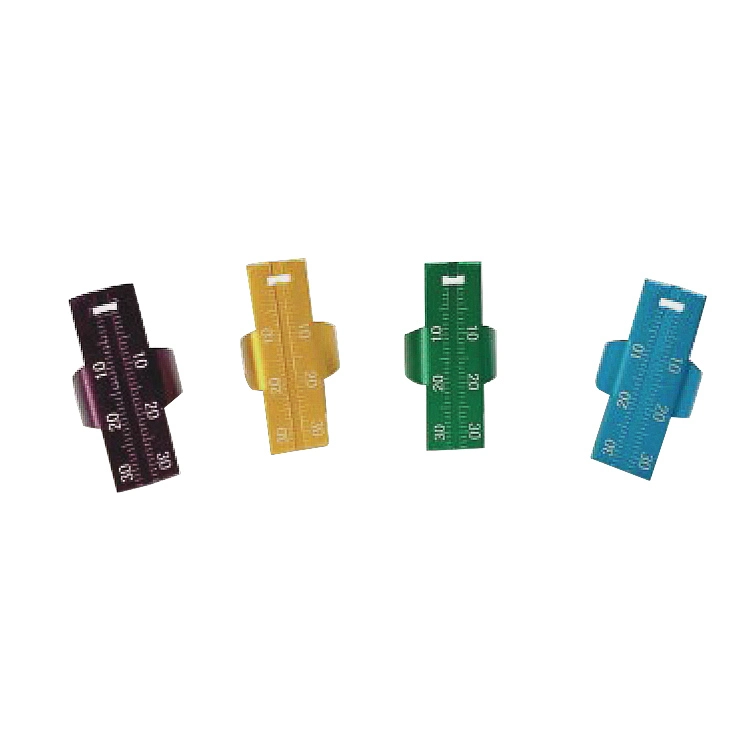 Aluminum Colorful Dental Endo Finger Ruler Ring Price