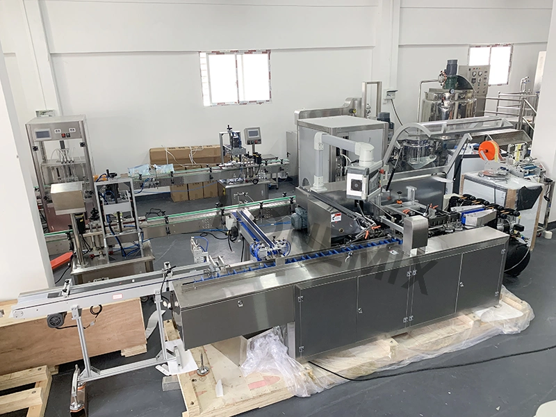 Honemix Box Folding Machine Multifunction Automatic Cartoning Machine Ointment Lipstick Box Carton Box Packing Machine