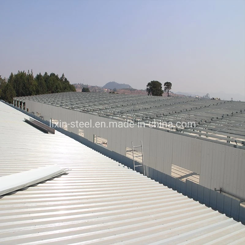 Prefabricated Building Warehouse Workshop Chicken House Steel Structure Poultry Farms