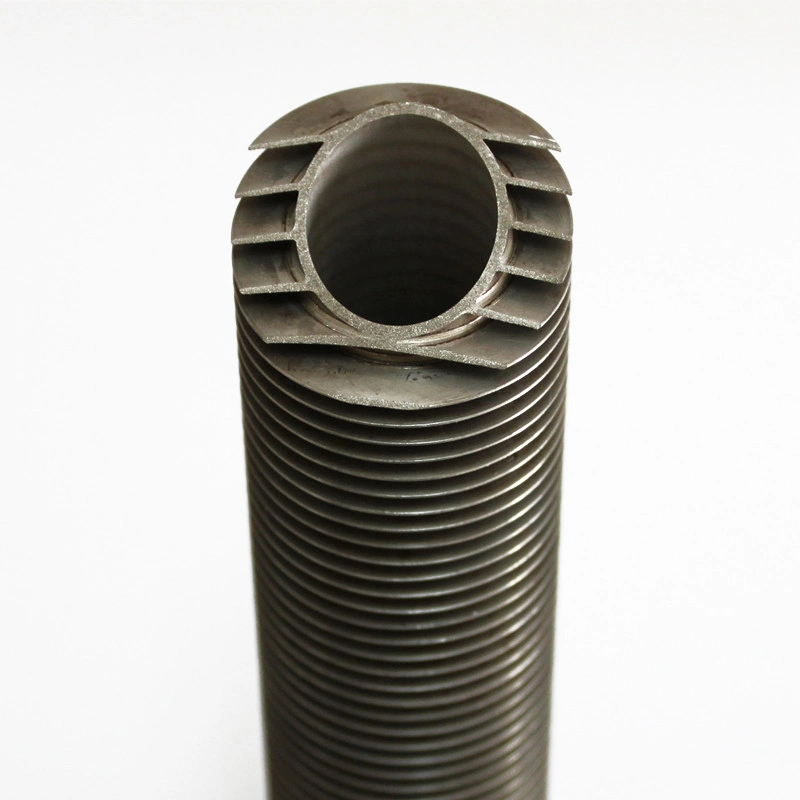 Original Factory Aluminum Carbon Steel Spiral Copper Aluminum Extruded Fin/Finned Tube in Heat Exchanger for Cooler and Accessories Pipes Air Heat Exchanger