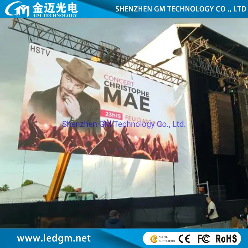 Factory Price Outdoor Indoor Mobile Stages P3.91 P4.81 LED Video Advertising Display (500X500mm and 500X1000mm)